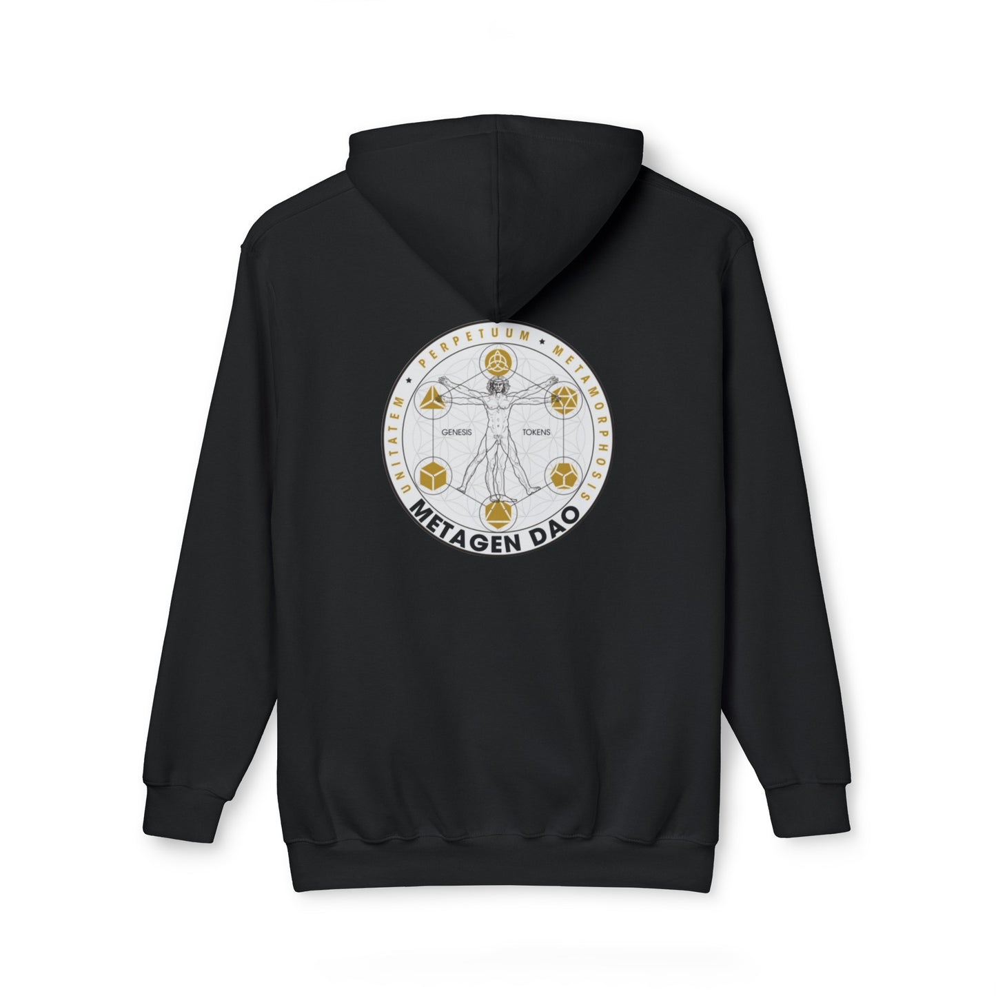 NFT-Shirt Collection by Metagen DAO. Unisex Hooded Sweatshirt, Made in US