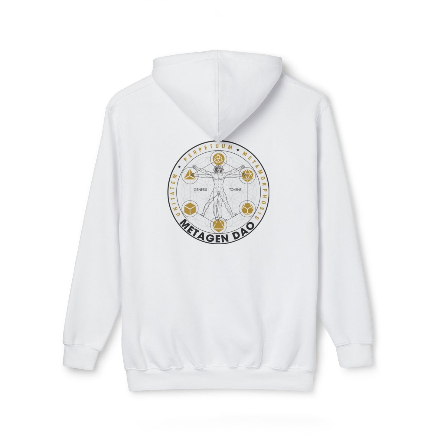 NFT-Shirt Collection by Metagen DAO. Unisex Hooded Sweatshirt, Made in US