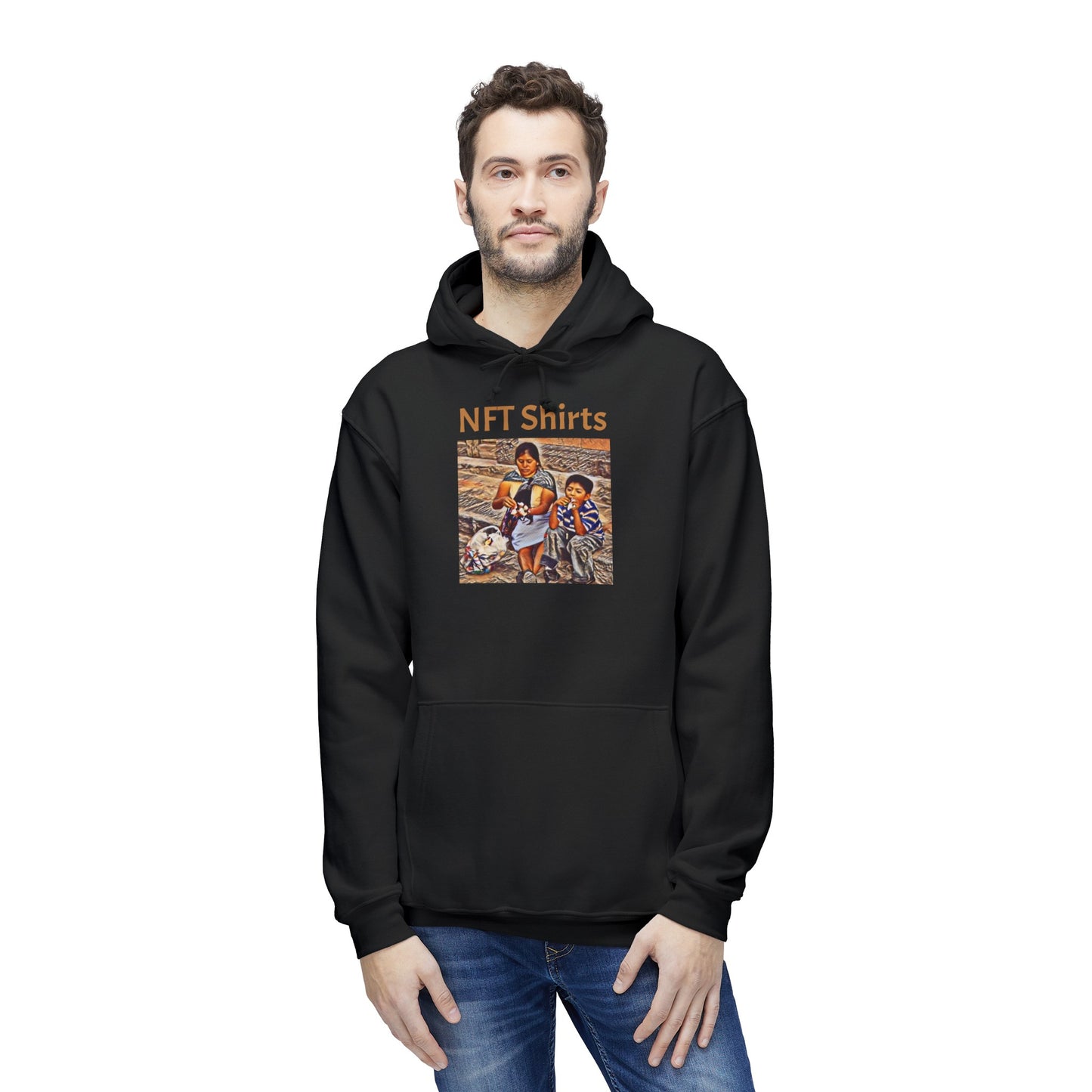 NFT-Shirt Collection by Metagen DAO. Unisex Hooded Sweatshirt, Made in US