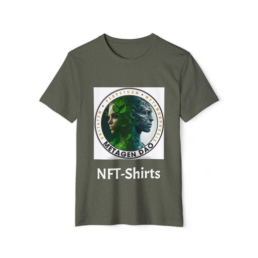 Unisex Recycled Organic NFT-Shirt by Metagen DAO